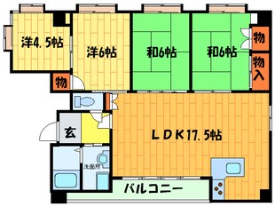 コシュレ－ヌ東邦の物件間取画像